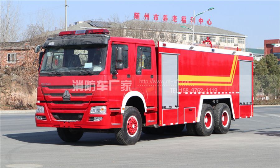 重汽16噸水罐消防車 重汽16噸水罐消防車