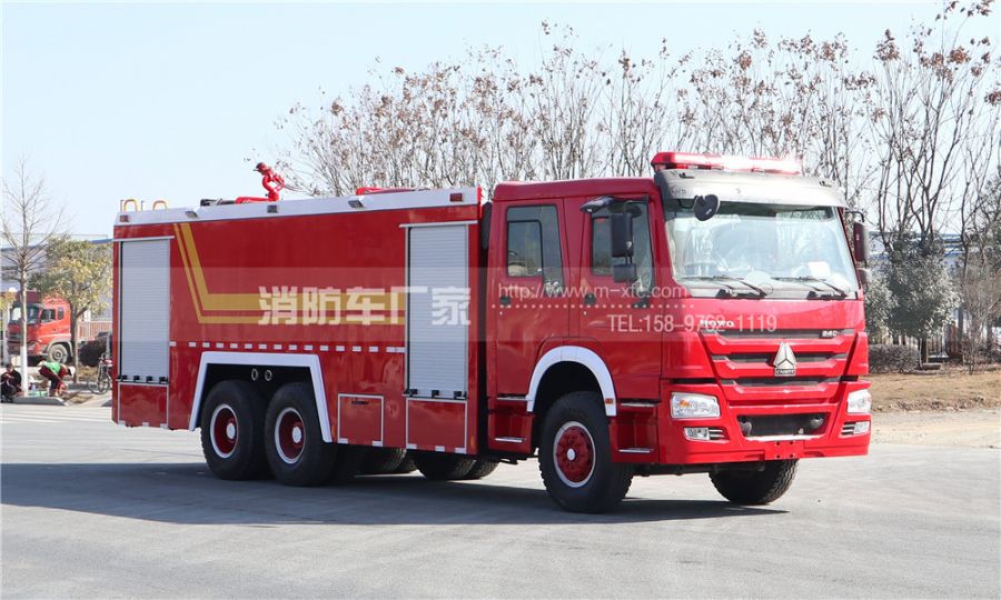 重汽16噸水罐消防車 重汽16噸水罐消防車